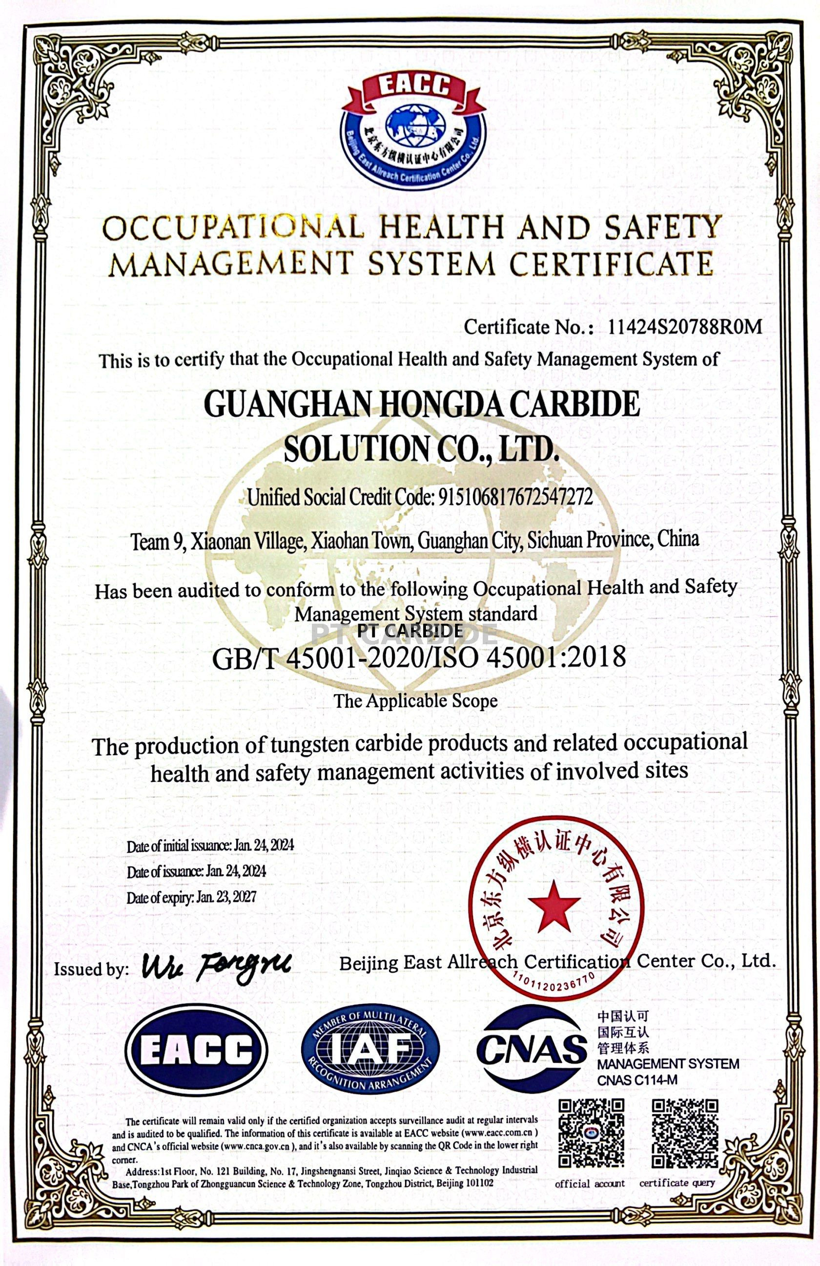 iso 45001 2018