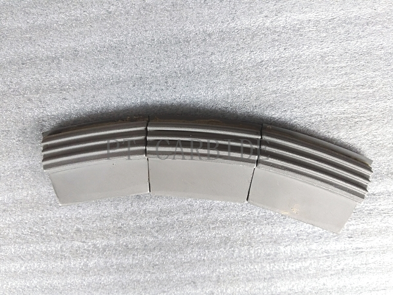 Assembled Tiles for Decanter Centrifuges with Tungsten Carbide + Steel 