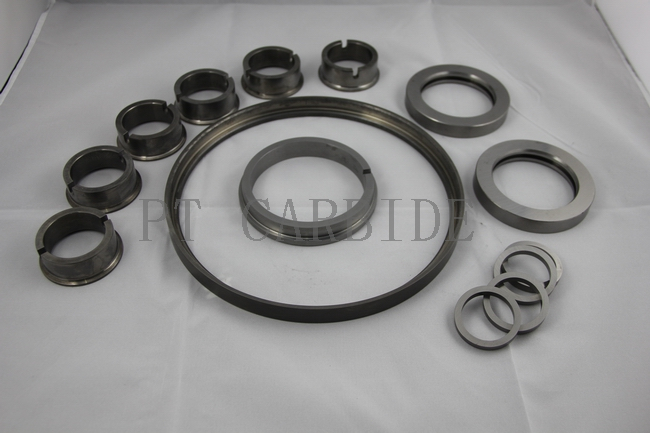 OEM Sintered Tungsten Carbide Mechanical Seal Rings Blanks for Pumps 