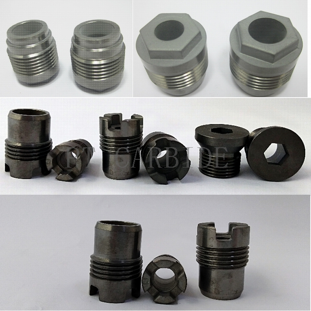  Tungsten Carbide PDC Drill Bit Thread Nozzles 