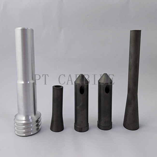 Tungsten Carbide Venturi Sand Blasting Nozzles with Aluminum Cover