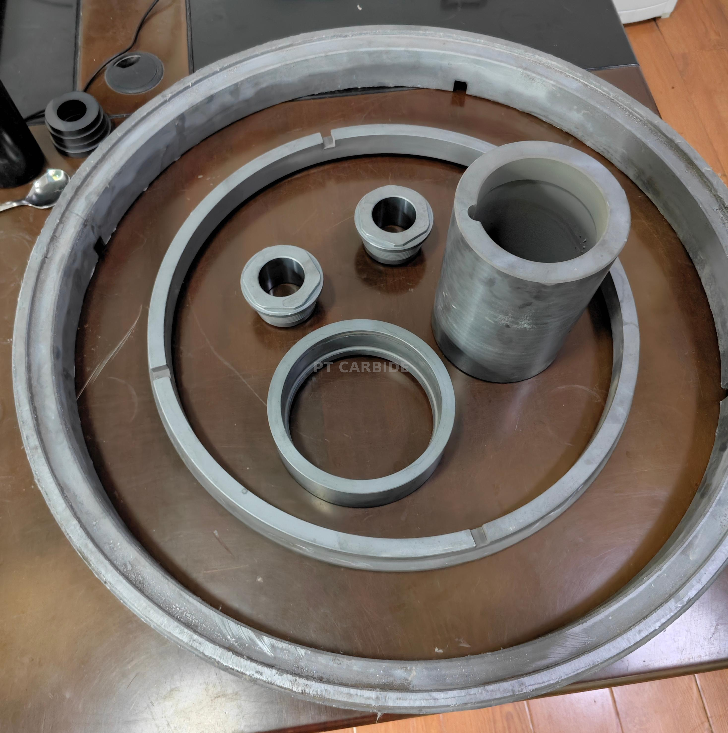 SIC SSIC Silicon Carbide Mechanical Bushes 