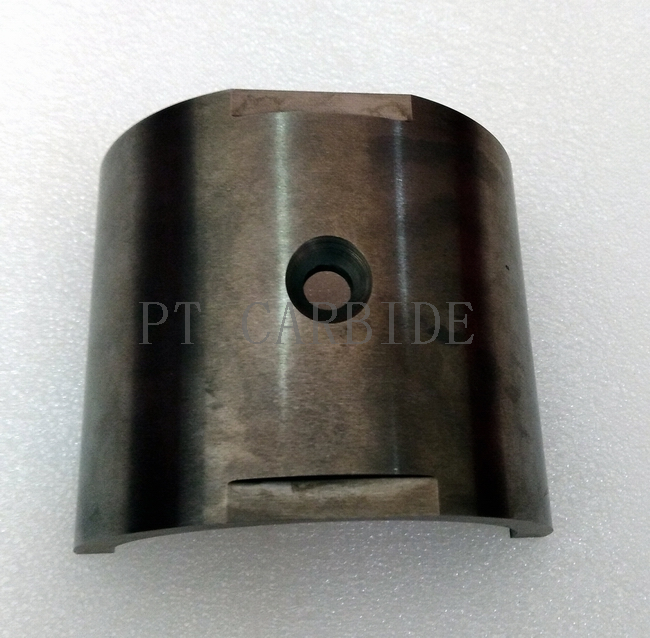 Tungsten Carbide Bushing for Decanting Centrifuge Discharge Port 