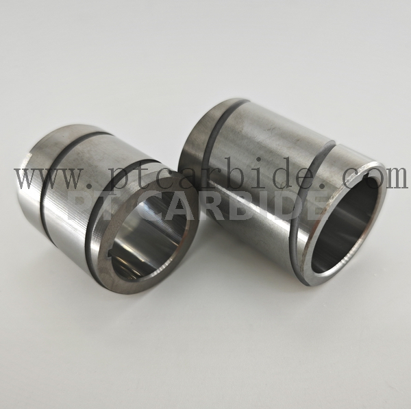 Tungsten Carbide Sleeves with Grooves for Oil Industry 