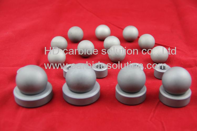 Tungsten Carbide Valve Ball And Seat for Sucker Rod Pumps 