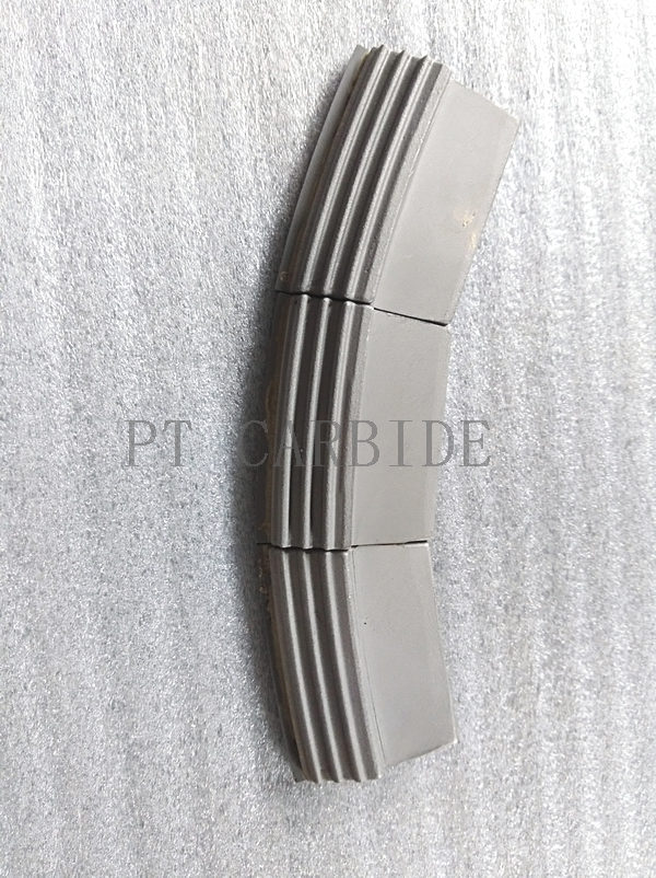 Tungsten Carbide Wear Tiles Fixed with Thread 