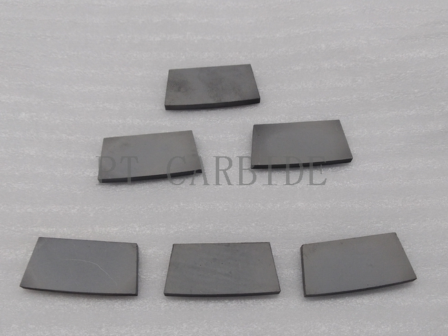 Tungsten Carbide Wear Tiles Fixed with Thread 