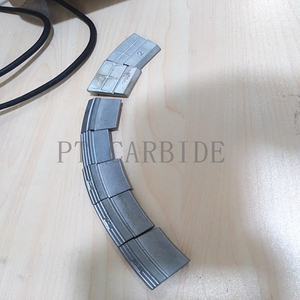 Assembled Nickel -WC Tungsten Carbide Tiles +Steel for Decanting Centrifuges 